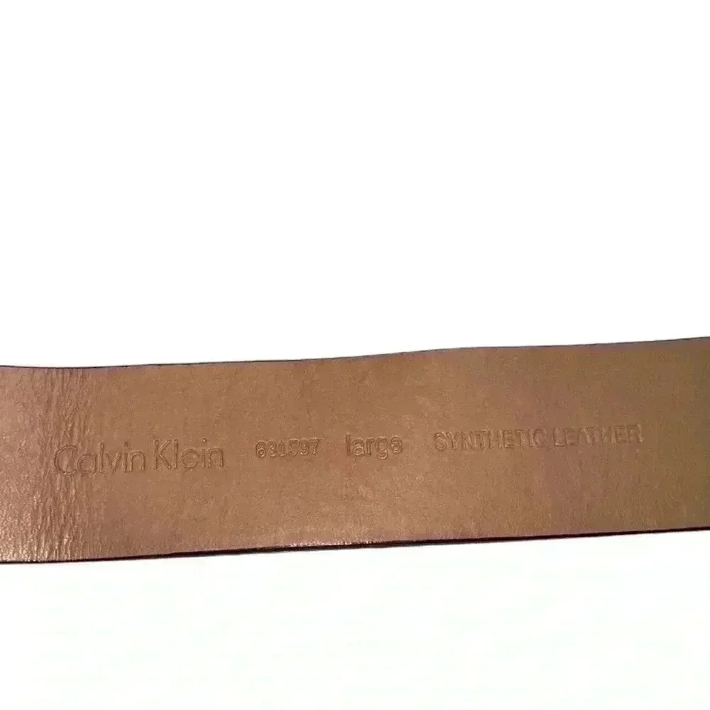 Calvin Klein Belt synthetic leather Size Large